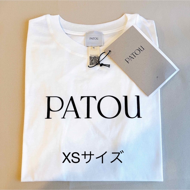 人気 PATOU オーガニックコットン ロゴ プリント　Tシャツ