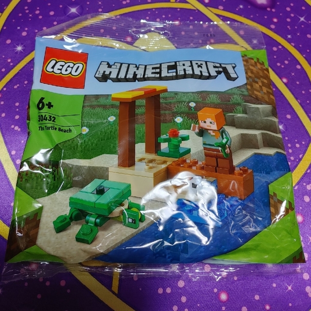 レゴ LEGO マインクラフト ウミガメのビーチ ミニセット 30432 キッズ/ベビー/マタニティのおもちゃ(知育玩具)の商品写真