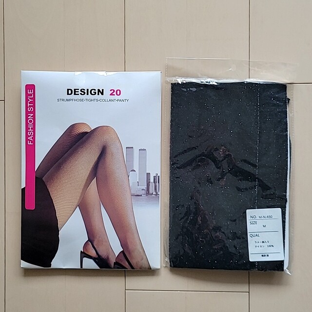 新品未開封　⑤おしゃれストッキング(Wolford)