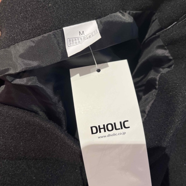 dholic(ディーホリック)のDHOLIC ディーホリック　スカート　新品タグ付き　フレア　黒🌸 レディースのスカート(ひざ丈スカート)の商品写真