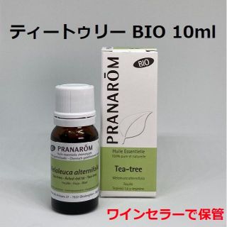 プラナロム(PRANAROM)のプラナロム ティートゥリー BIO 10ml 精油 ティーツリー(エッセンシャルオイル（精油）)