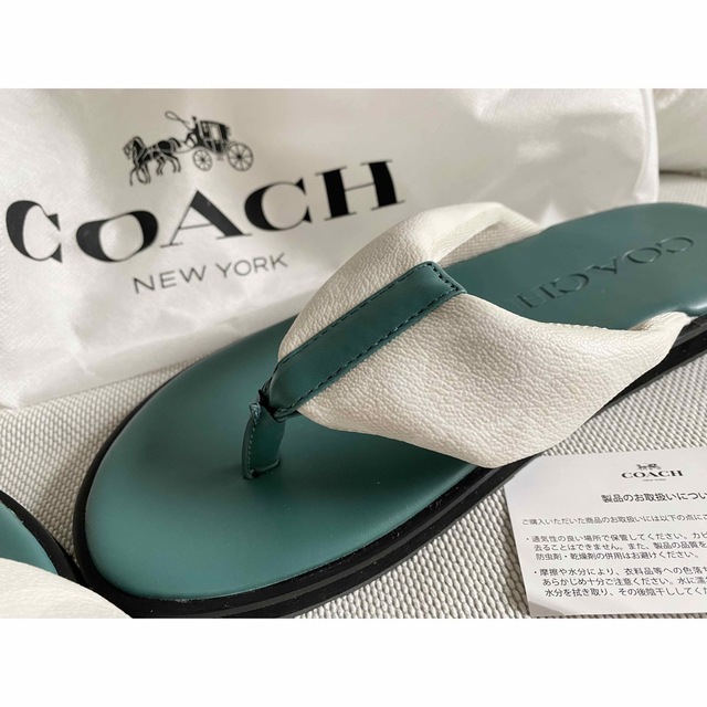 COACH - 【新品】コーチサンダルの通販 by ヨシ's shop｜コーチならラクマ