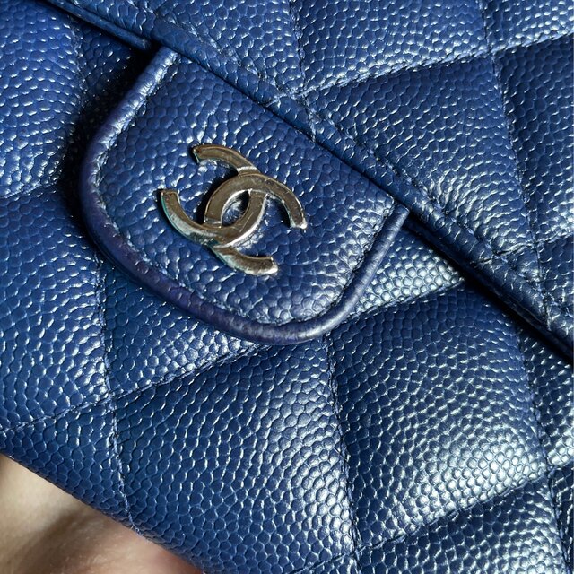 CHANEL(シャネル)のキャビアスキンCHANEL長財布 レディースのファッション小物(財布)の商品写真