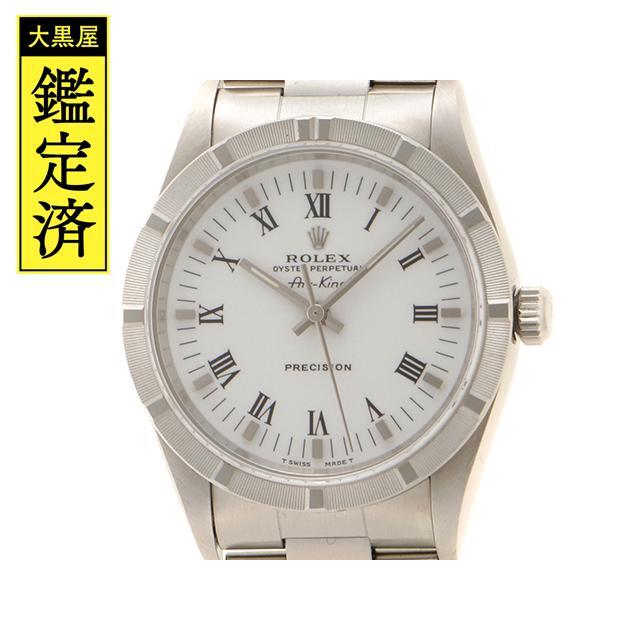 人気の春夏 ROLEX 【200】 ロレックス エアキング 14010 ホワイト文字