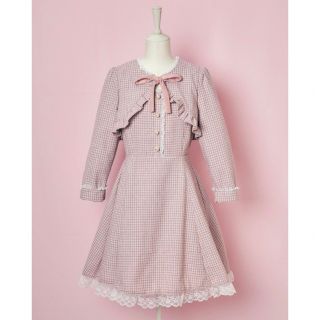 アンジェリックプリティー(Angelic Pretty)の新品mellfymemory★Love classy girlワンピース ピンク(ひざ丈ワンピース)