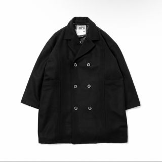 NEIGHBORHOOD PUFF PEA COAT ピーコート ブラック XL