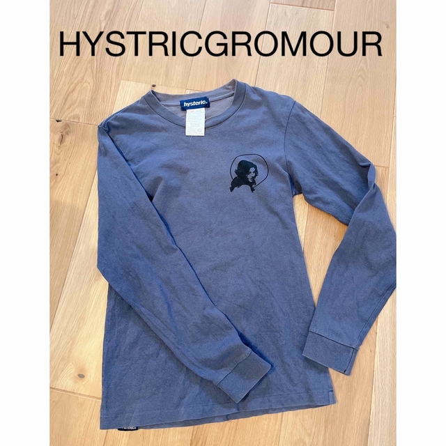 HYSTERIC GLAMOUR(ヒステリックグラマー)のHYSTRICGROMOURロングTシャツ レディースのトップス(Tシャツ(長袖/七分))の商品写真