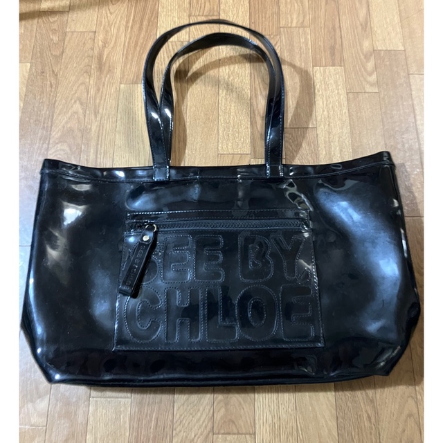 Chloe(クロエ)の美品⭐︎Chloe黒トートバッグ レディースのバッグ(トートバッグ)の商品写真