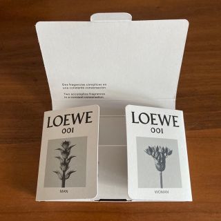 ロエベ(LOEWE)のLOEWE オードゥパルファン 001Woman/Menサンプル(ユニセックス)