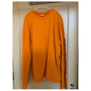 VETEMENTS - 早い者勝ち VETEMENTS ヴェトモン アームロゴ ロンTの通販