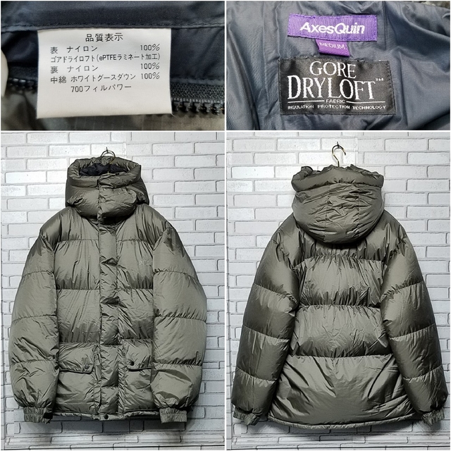【AxesQuin】GORE DRYLOFT PERTEX ダウンジャケット　M メンズのジャケット/アウター(ダウンジャケット)の商品写真