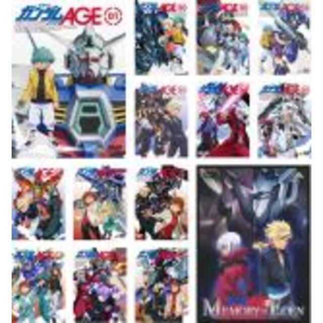 全巻セット【中古】DVD▼機動戦士 ガンダム AGE エイジ(14巻セット、ディスクは15枚)第1話～第49話 最終話 + MEMORY OF  EDEN 2枚組▽レンタル落ち | フリマアプリ ラクマ