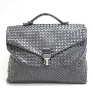 ボッテガヴェネタ(Bottega Veneta)のボッテガヴェネタ BOTTEGAVENETA ブリーフケース
 イントレチャート 113095-V4651-1000 ブラック(ビジネスバッグ)