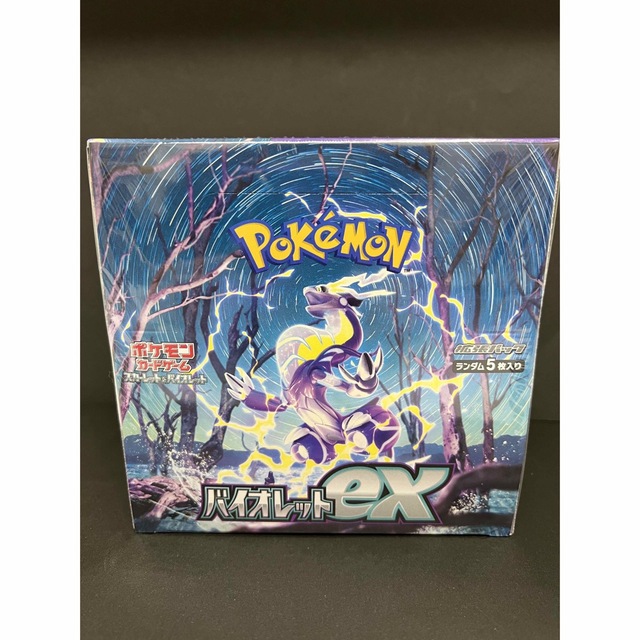 ポケモンカード　バイオレットex シュリンク付き　1box