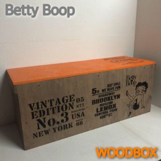 BENCH HOUSING STORAGE BOX!! Betty Boop♡