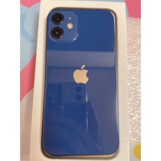 アップル(Apple)のiPhone12mini ブルー 64㌐(スマートフォン本体)