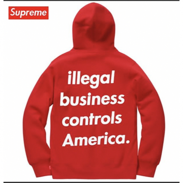 最終値下げ‼️【supreme】Illegal Business Hooded