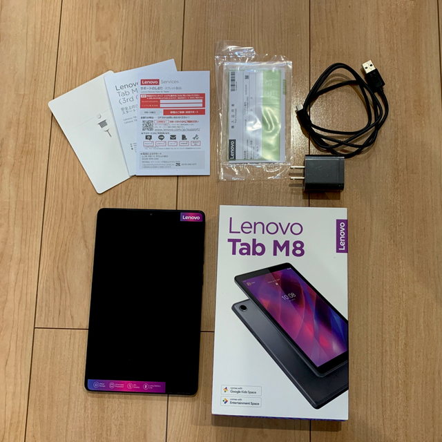 【美品】Lenovo Tab M8 (3rd Gen) アイアングレー 2