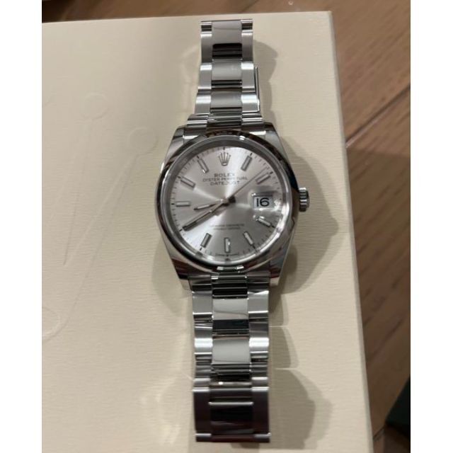 超安い品質 ROLEX - シルバー 新品未使用 ロレックス デイトジャスト 126200 腕時計(アナログ) 超安い品質 ROLEX - シルバー 新品未使用 ロレックス デイトジャスト 126200 腕時計(アナログ)
