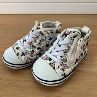 コンバース(CONVERSE)のコンバース   スニーカー  ミニーちゃん  13cm(スニーカー)