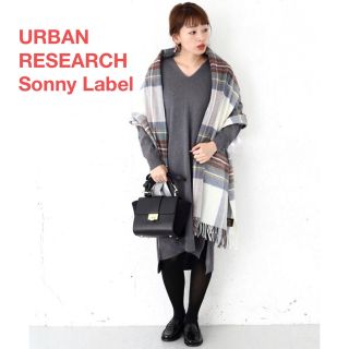 アーバンリサーチ(URBAN RESEARCH)の1回だけ着用★ URBAN RESEARCH Sonny Label リブワンピ(ロングワンピース/マキシワンピース)