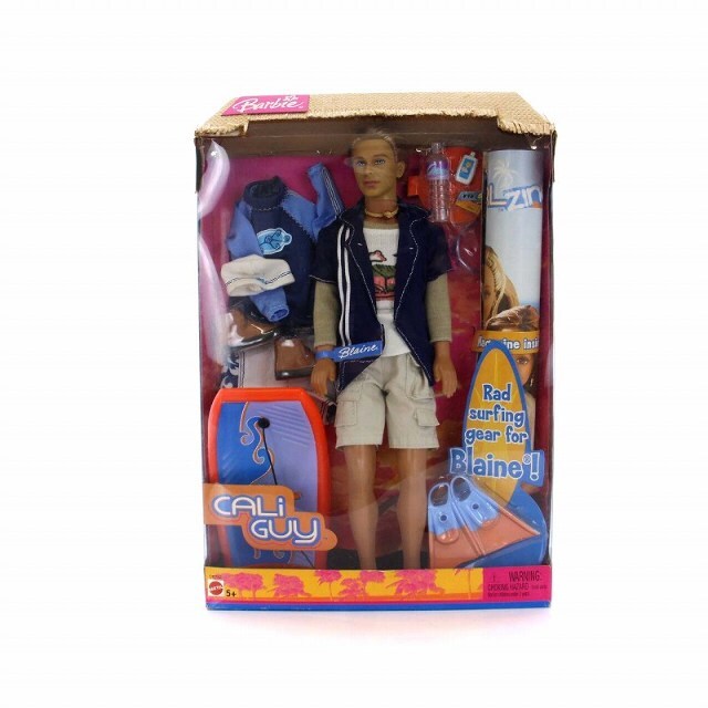 Barbie(バービー)のBarbie CALi Guy Blaine Doll with Surfing エンタメ/ホビーのおもちゃ/ぬいぐるみ(その他)の商品写真