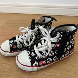 コンバース(CONVERSE)のコンバーススニーカー ミッキー  18cm(スニーカー)