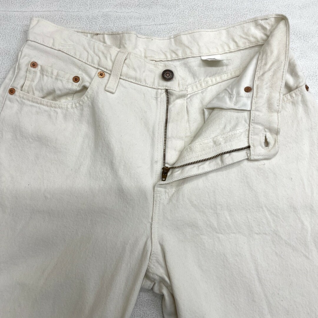 リーバイス Levi's 560 デニム パンツ テーパード サイズ：W31 L30.5 オフホワイト MADE IN U.S.A【Levis】 LOOSE FIT STRAIGHT LEG