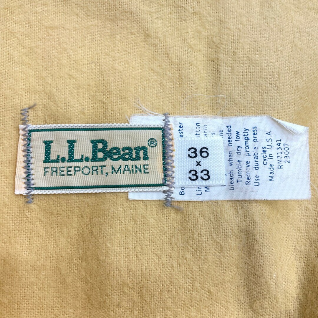 L.L.Bean   エルエルビーン L.L.Bean ワークパンツ 裏地付き サイズ