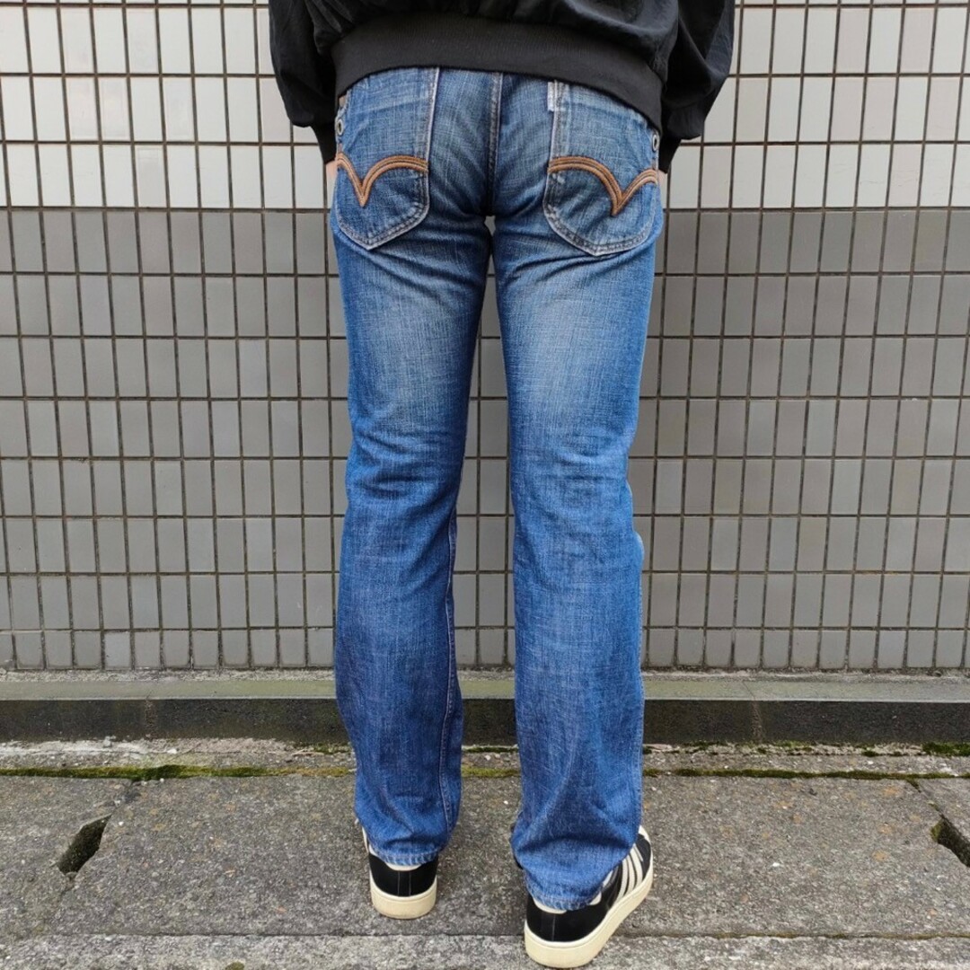 リーバイス シルバータブ Levis Silver Tab デニムパンツ SLIM スリム サイズ：W34 L32.5 インディゴ 【Levis】  【中古】