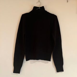 ザラ(ZARA)のZARA ザラ　黒　タートル　ニット　試着のみ(ニット/セーター)