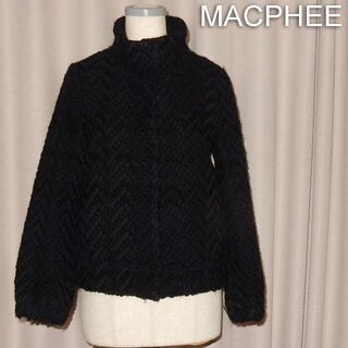 マカフィー(MACPHEE)のMACPHEE｜マカフィ ニットっぽいウールジャケット　38(その他)