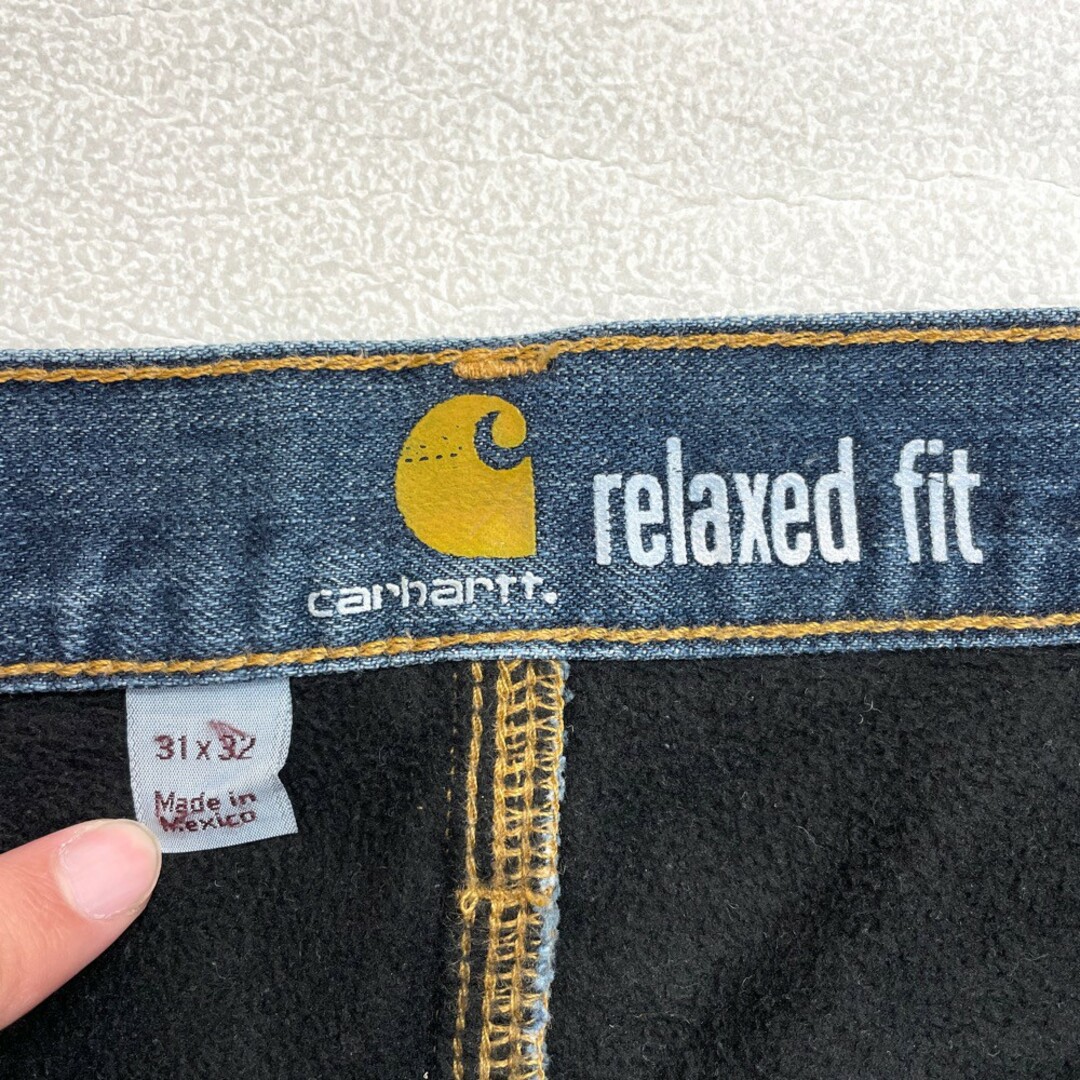 carhartt - カーハート Carhartt デニム パンツ フリースライナー 裏地