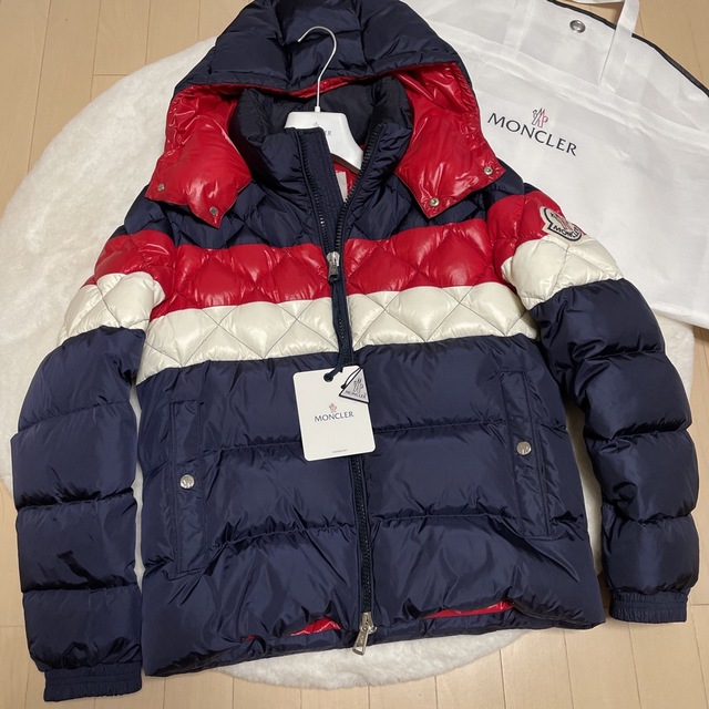 【希少品】モンクレール　MONCLER トリコロール　ダウンジャケット