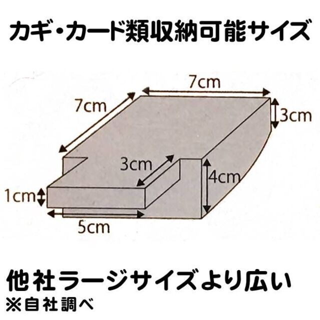 車のカギ保管 デキャント キーロッカー アルミパック付 サーフィン