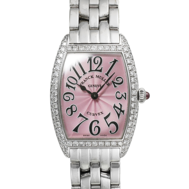 福袋セール】 FRANCK MULLER 腕時計 レディース 中古品 Ref.1752QZD ダイヤモンド トノウカーベックス 腕時計 
