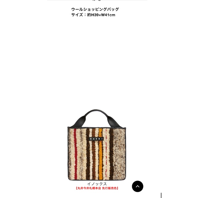 Marni(マルニ)のMARNI    国内正規品 レディースのバッグ(ハンドバッグ)の商品写真