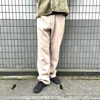 リーバイス(Levi's)のリーバイス Levi's 517 スタプレ ブーツカット スラックス サイズ：W35 L30.5 ベージュ MADE IN U.S.A【Levis】古着 【中古】(スラックス/スーツパンツ)