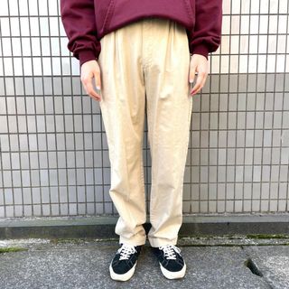 ラルフローレン(Ralph Lauren)のポロ ラルフローレン Polo Ralph Lauren チノパンツ ツータック サイズ：W33 L33 ベージュ 【中古】HAMMOND PANT(スラックス/スーツパンツ)