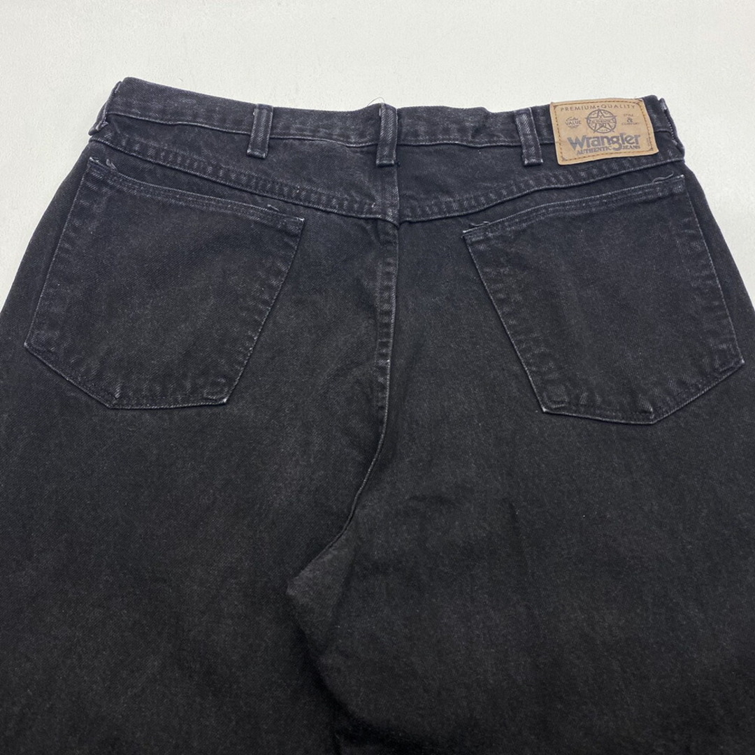 Wrangler(ラングラー)のラングラー Wrangler デニム パンツ テーパード PREMIUM QUALITY サイズ：W35 L29.5 ブラック 【中古】 メンズのスーツ(スラックス/スーツパンツ)の商品写真