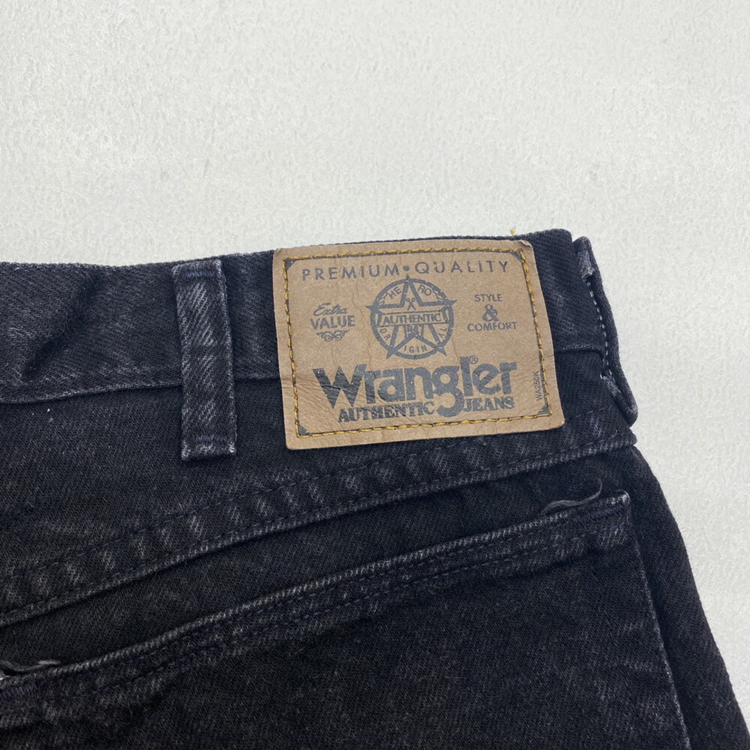 Wrangler(ラングラー)のラングラー Wrangler デニム パンツ テーパード PREMIUM QUALITY サイズ：W35 L29.5 ブラック 【中古】 メンズのスーツ(スラックス/スーツパンツ)の商品写真