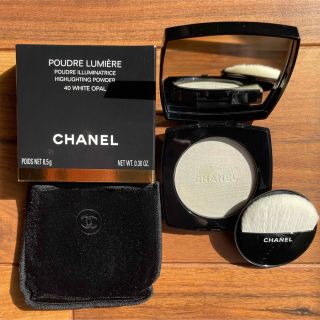 シャネル(CHANEL)のシャネル　プードゥルルミエール　40 ホワイトオパール(フェイスパウダー)