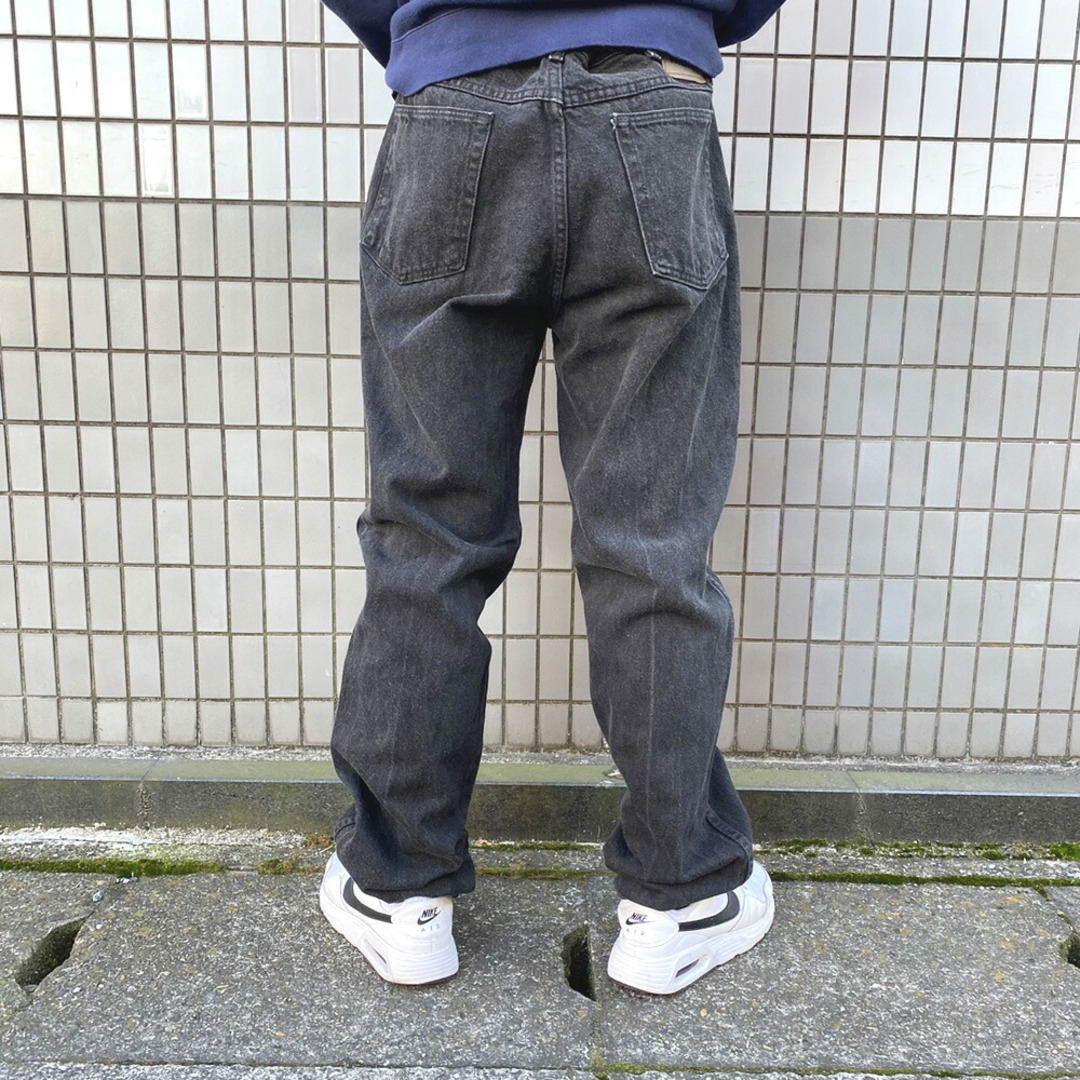 Wrangler(ラングラー)のラングラー Wrangler デニム パンツ テーパード PREMIUM QUALITY サイズ：W35 L33 ブラック 【中古】 メンズのスーツ(スラックス/スーツパンツ)の商品写真