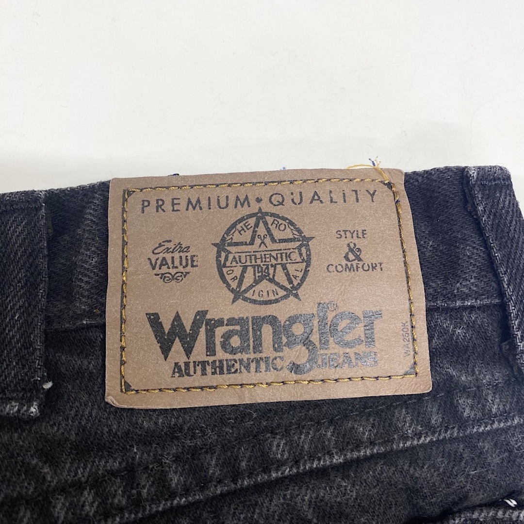 Wrangler(ラングラー)のラングラー Wrangler デニム パンツ テーパード PREMIUM QUALITY サイズ：W35 L33 ブラック 【中古】 メンズのスーツ(スラックス/スーツパンツ)の商品写真