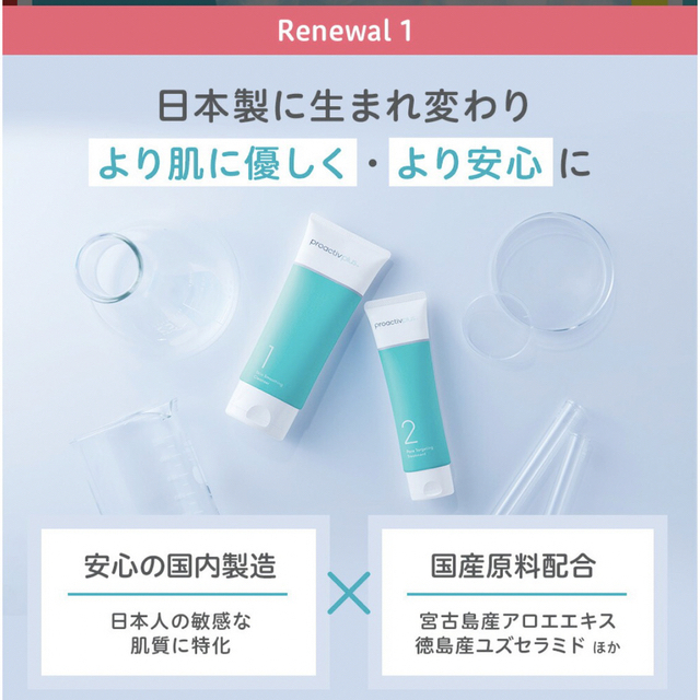 proactiv(プロアクティブ)のプロアクティブ プラス 薬用　基本の3ステップセット　30日分 コスメ/美容のキット/セット(その他)の商品写真