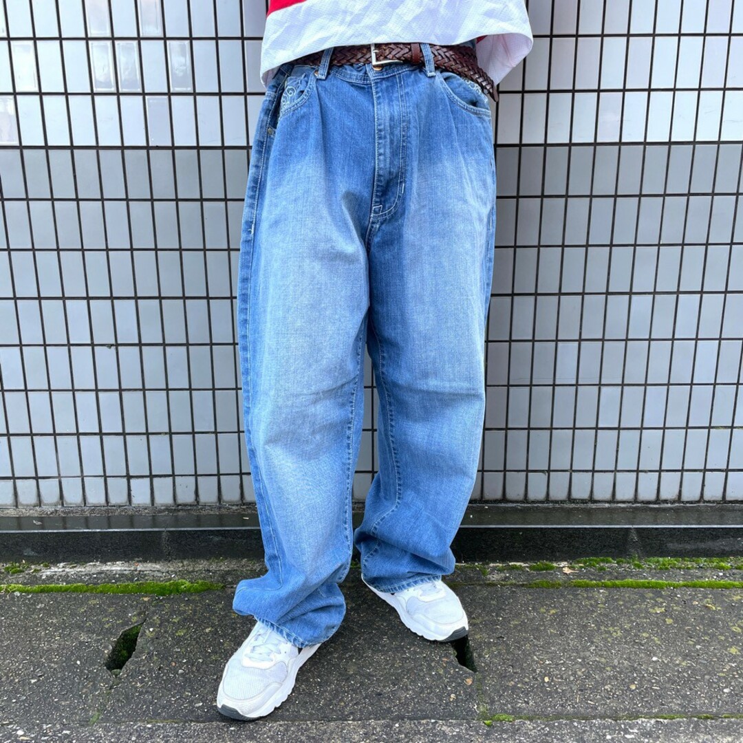 ECHO - エコー アンリミテッド ecko unltd. バギー デニム パンツ ロゴ