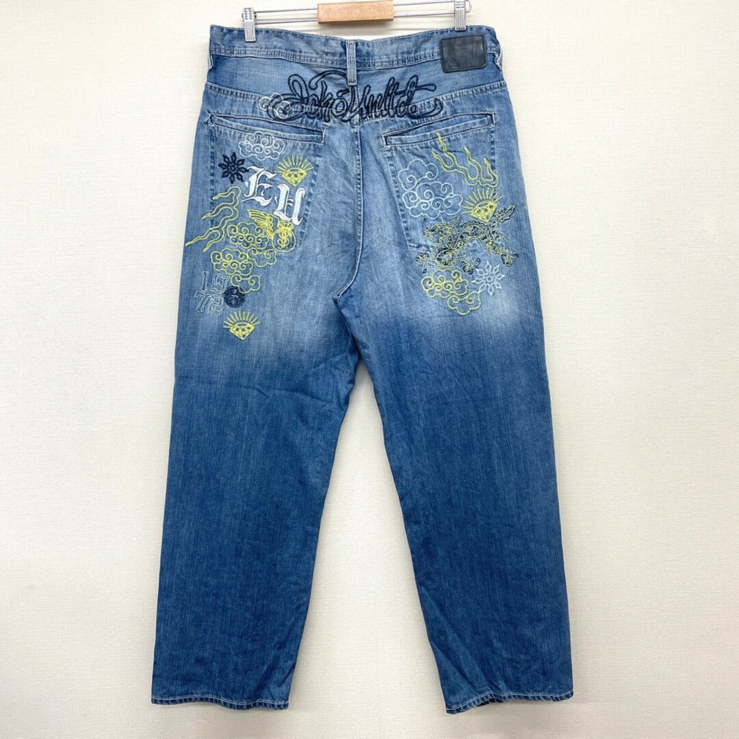 エコー アンリミテッド ecko unltd. バギー デニム パンツ ロゴ 刺繍
