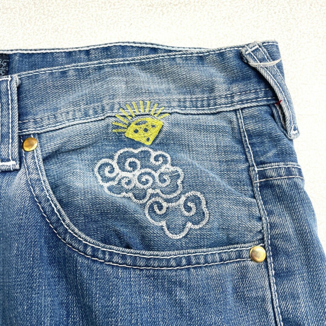 ECHO - エコー アンリミテッド ecko unltd. バギー デニム パンツ ロゴ