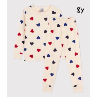 プチバトー(PETIT BATEAU)の【新品未使用】プチバトー パジャマ 8y(パジャマ)