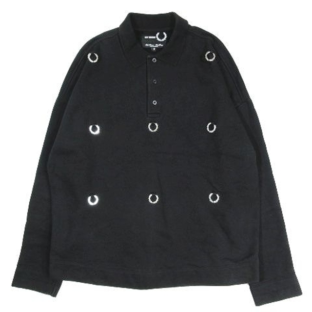 RAF SIMONS(ラフシモンズ)のRAF SIMONS ×FRED PERRY マルチローレル ポロシャツ L/S メンズのトップス(ポロシャツ)の商品写真